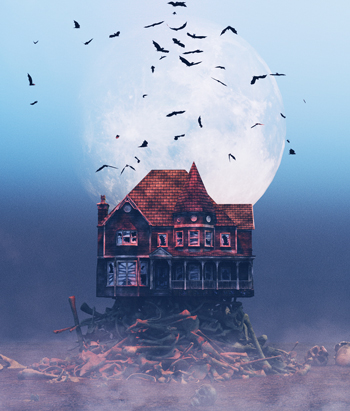 Haunted House on Human Bones